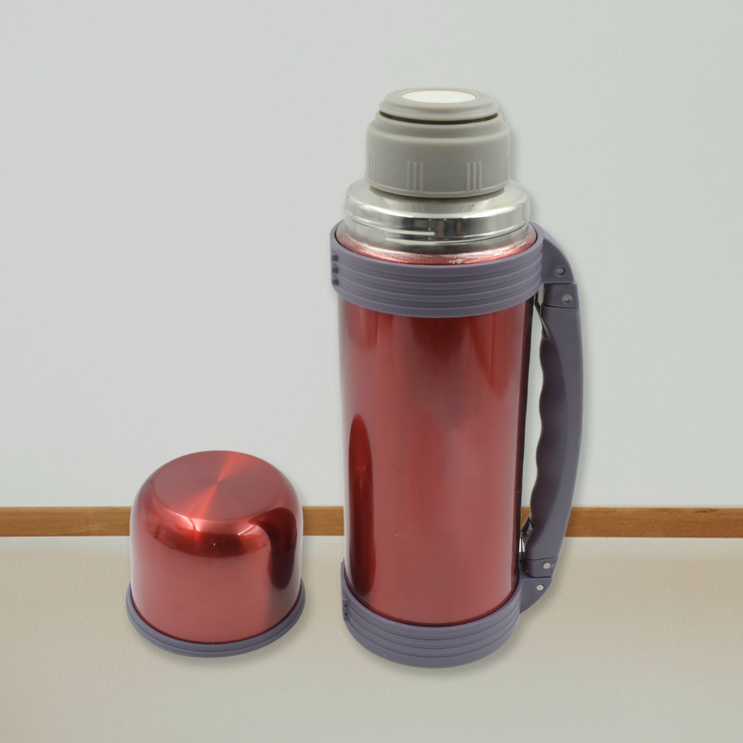 Stainless Steel Insulation Thermos, Double-Wall Vacuum Insulated Water Bottle For Travel, Outdoor Fitness Portable Travel Pot, Camping Coffee, Portable Car, Travel Keep Hot & Cold Large Capacity (1200 ML) Stainless Steel Insulation Thermos, Double-Wall Vacuum Insulated Water Bottle For Travel, Outdoor Fitness Portable Travel Pot, Camping Coffee, Portable Car, Travel Keep Hot & Cold Large Capacity (1200 ML)